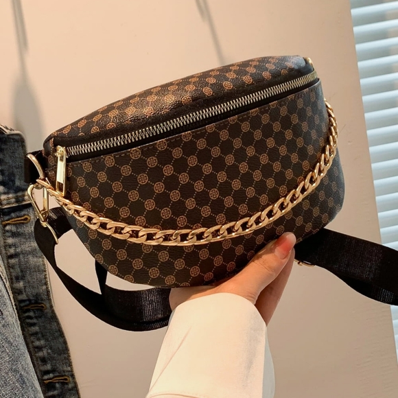 Adored It's Your Time PU Leather Sling Bag